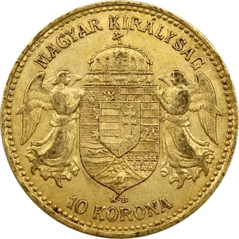Zlato Zlatá mince Desetikoruna Františka Josefa I. Uherská ražba 1902 3.387 g
