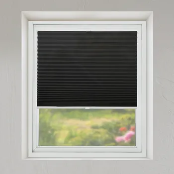 Roleta FOA Plisé roleta, Průsvitná, Černá, P 012 , 20 x 190 cm