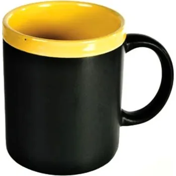 Sklenice Romantický popisovací hrnek, Žlutý