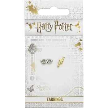 Přívěsek Náušnice Harry Potter Brýle a Blesk