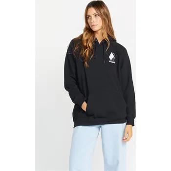 Pánská móda VOLCOM mikina - Truly Stoked Bf Po Black (BLK) velikost: S