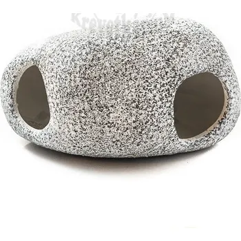 Dekorace do akvária Keramický dutý kámen XL