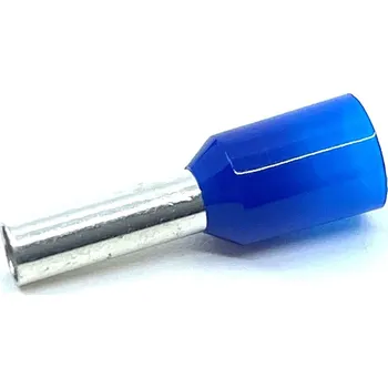 Tracon electric Izolovaná kabelová dutinka modrá 2,5mm² 2,5mm2 / L=15,2mm