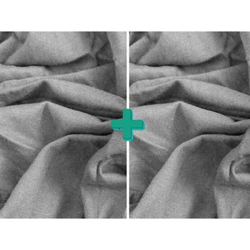 Prostěradlo 2x Prostěradlo jersey EXCLUSIVE 90x200 cm světle šedé