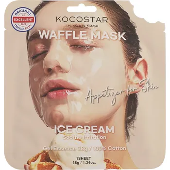 Pleťová maska Kocostar Waffle pleťová maska ice cream, 38 g