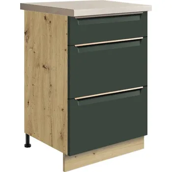 Kuchyňská skříňka NORA green spodní skříňka 9D "50"