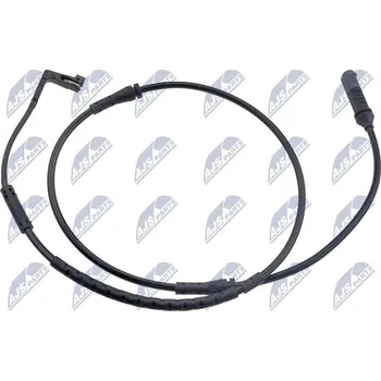 Brzdová destička Výstražný kontakt, opotřebení obložení NTY HCZ-BM-067