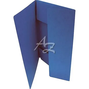 mapa 3klopá A4/20ks, prešpán, Modrá tmavě