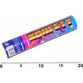 Konfeta Konfety 20cm vystřelovací papírové