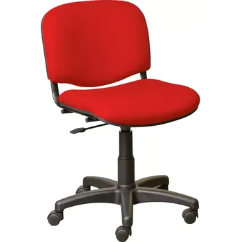 Jídelní židle JULIE - 1 židle čalouněná, bez područek a stolku, BONDAI BN14 (4011) - látka červená