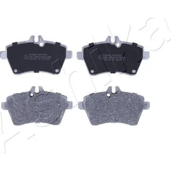 Brzdová destička Sada brzdových destiček, kotoučová brzda ASHIKA 50-00-0068