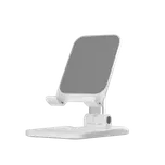 Univerzální stojánek na mobilní telefon a tablet Devia Folding Stand bílá bílá 6938595364334