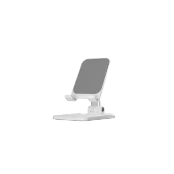 Univerzální stojánek na mobilní telefon a tablet Devia Folding Stand bílá bílá 6938595364334