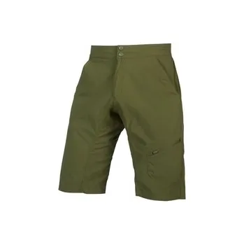 Cyklistické kalhoty Endura kraťasy volné Hummvee Lite Short olovová-zelená vel. L