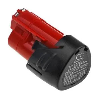 Baterie pro Milwaukee M12 Chz, 2000 mAh, Cameron Sino CS-MKM120PW