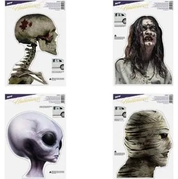 Okenní dekorace Okenní folie halloween 30x42cm [A]