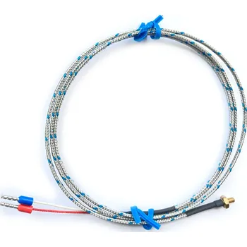 Termočlánek Termočlánek typ-K LIN-K23D010A/B s kovovým opředením pro 3D tisk - 1m M3