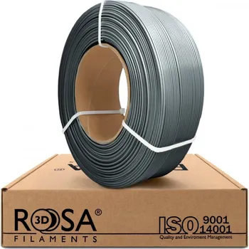 Filament ReFill ROSA3D / PLA Starter / ŠEDÁ / 1,75 mm / 1 kg