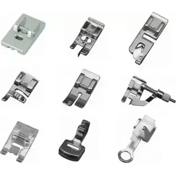 Příslušenství k šicímu stroji Sada patek pro šicí stroje Lucznik 9 ks