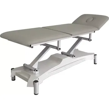 Masážní stůl VL - F3 - PLUS lehátko rehabilitační, koženka MONA 6 - koženka šedá