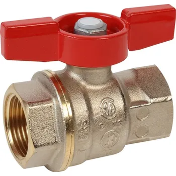 Ventil Giacomini R911 Kulový kohout plnoprůtokový, niklovaný, vnitřní závity