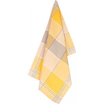 Utěrka Utěrka EDITA žlutošedá 3 ks 50x70 cm