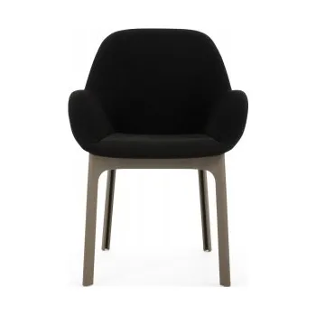 Jídelní židle Clap Aquaclean béžová černá