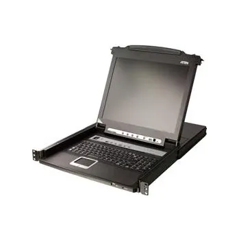 KVM přepínač ATEN 16-Port KVM PS/2+USB, OSD, rack, 17" Slideaway LCD