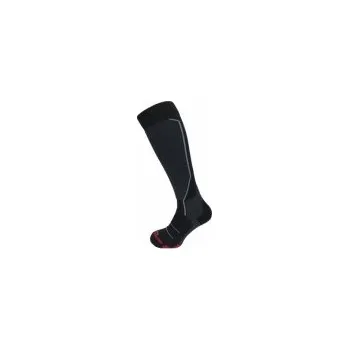 Dámské termoprádlo Blizzard Allround ski socks, black/anthracite/grey/red černá/červená 35-38