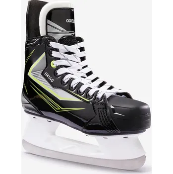 Zimní brusle OXELO Dětské hokejové brusle IH 140 37 ZELENÁ|ČERNÁ|ŠEDÁ|ŽLUTÁ