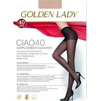 Dámské punčochy Dámské punčochové kalhoty Golden Lady Ciao 40 den daino/odc.béžová 3-M