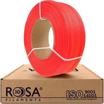 3D tisk ReFill ROSA3D / PLA Starter / NEONOVĚ ORANŽOVÁ / 1,75 mm / 1 kg