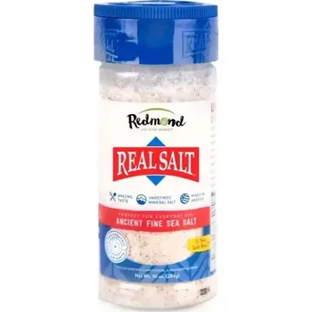 Kuchyňská sůl Redmond nerafinovaná pravá mořská růžová sůl z Utahu Real Salt 284 g