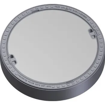 poklop Šachtový poklop BEGU D400 bez odvětrání, litino-betonový rám, DN 600, KASI KDB02