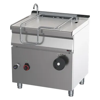 Pečicí pánev Pánev sklopná manuální elektrická 50 l ocelové dno | REDFOX - BR 70/80 E