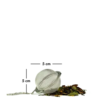 Cedník a síto Alveus čajový filtr nerezové sítko kulaté 5 cm průměr, s úchytkou