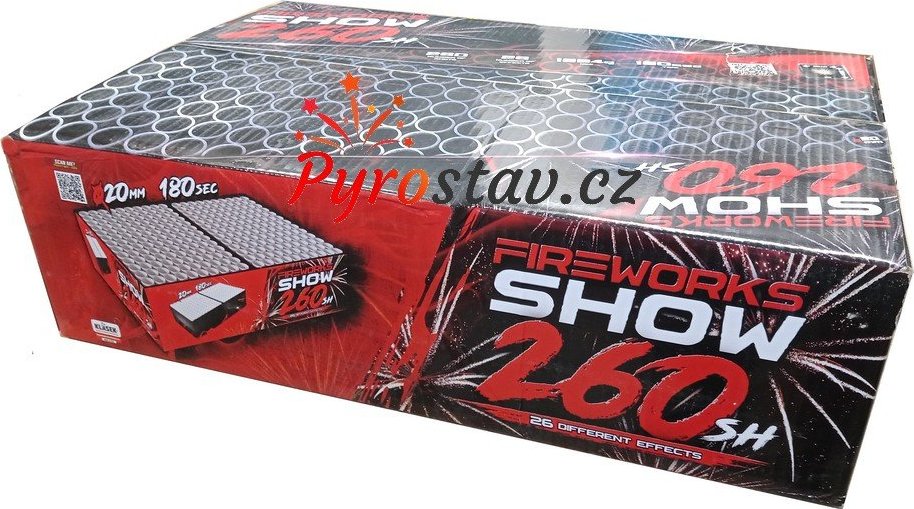 Klásek Trading s.r.o. Ohňostroj FIREWORKS SHOW 260 ran
