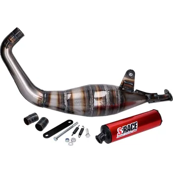 Výfuk pro motocykl MVT Allumage Výfuk MVT S-Race 70-90cc, Minarelli AM6 MVT-EC12