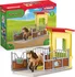 domeček pro figurky Schleich 42609 Pony box s islandským hřebcem
