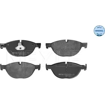 Brzdová destička Sada brzdových destiček, kotoučová brzda MEYLE 025 250 4519