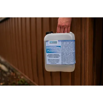 Fasádní barva IMPAGUARD PLASTCOL Ochrana a renovace fasád a obložení 20l