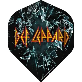 Příslušenství pro šipky Def Leppard Dart Flights No.2 Shattered Glass