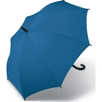 Deštník Esprit Dlouhý automatický vystřelovací deštník 50001 modrá