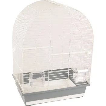 Klec pro ptáky FLAMINGO Budgie Klara 1 bílá 39x25x53cm