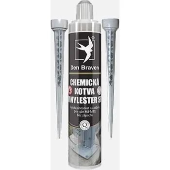 Kancelářské lepidlo Hadex Chemická kotva VINYLESTER SF DEN BRAVEN 280ml