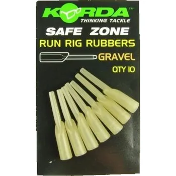 KORDA - Gumový převlek na obratlík Run Rig Rubber Gravel 10 ks