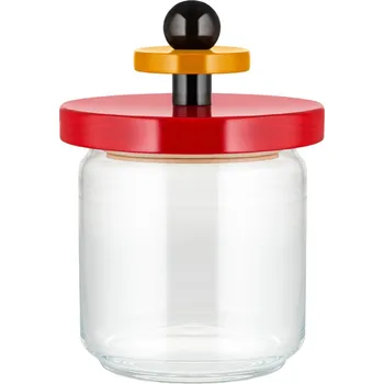 Dóza na potraviny Alessi, Zavařovací sklenice Alessi ES16 s hermetickým víkem 0,75 l červené - Formadore