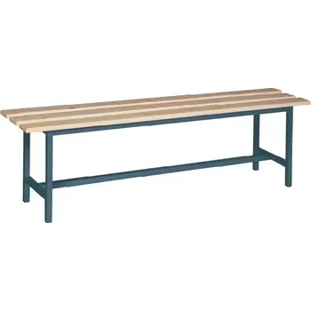 Zahradní lavice SLD 150 NX lavice šatní, dřevo/ konstrukce antracit RAL 7016