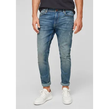 Pánské džíny s.Oliver pánské slim džíny Keith tapered modré Velikost: 32/34