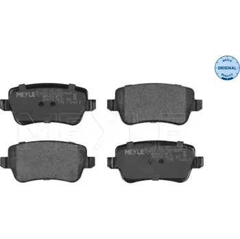 Brzdový systém Sada brzdových destiček, kotoučová brzda MEYLE 025 243 4817